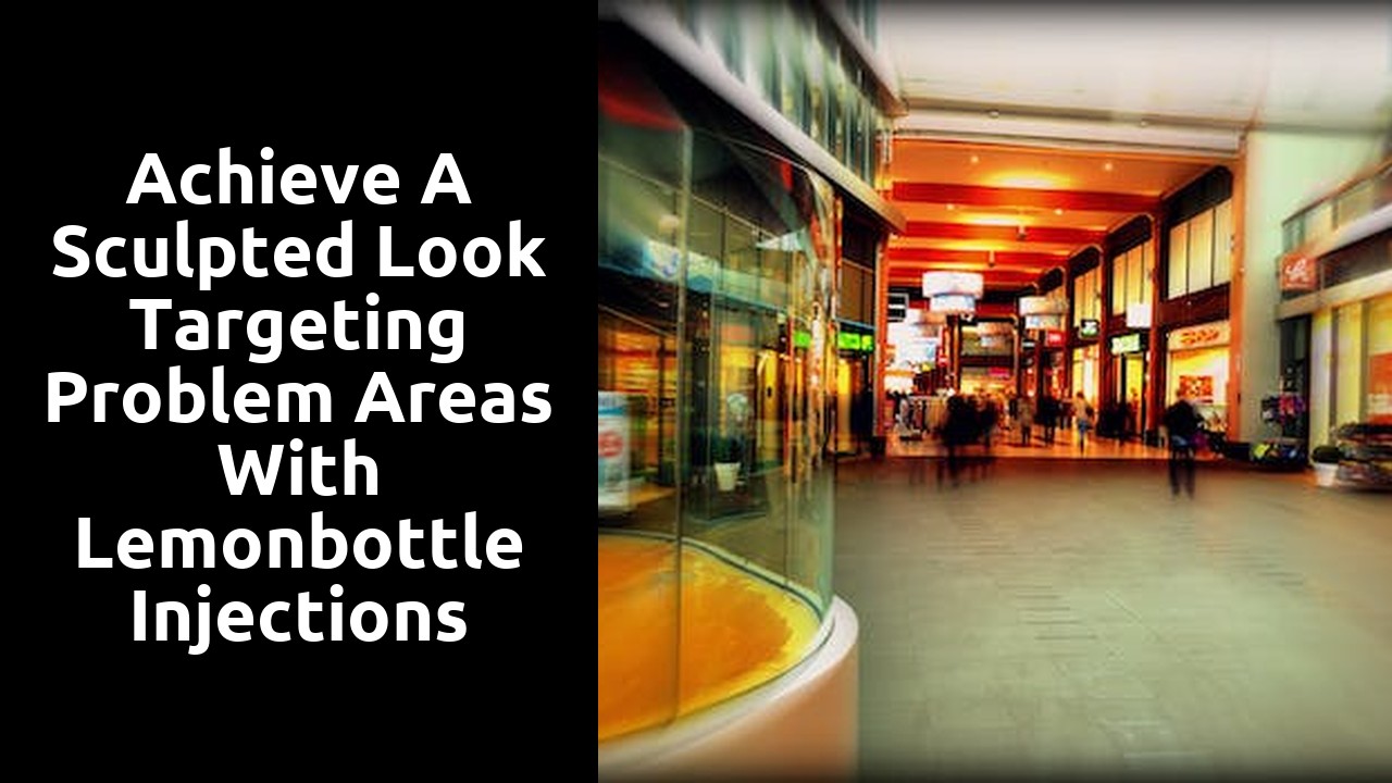 Achieve a Sculpted Look Targeting Problem Areas With Lemonbottle Injections