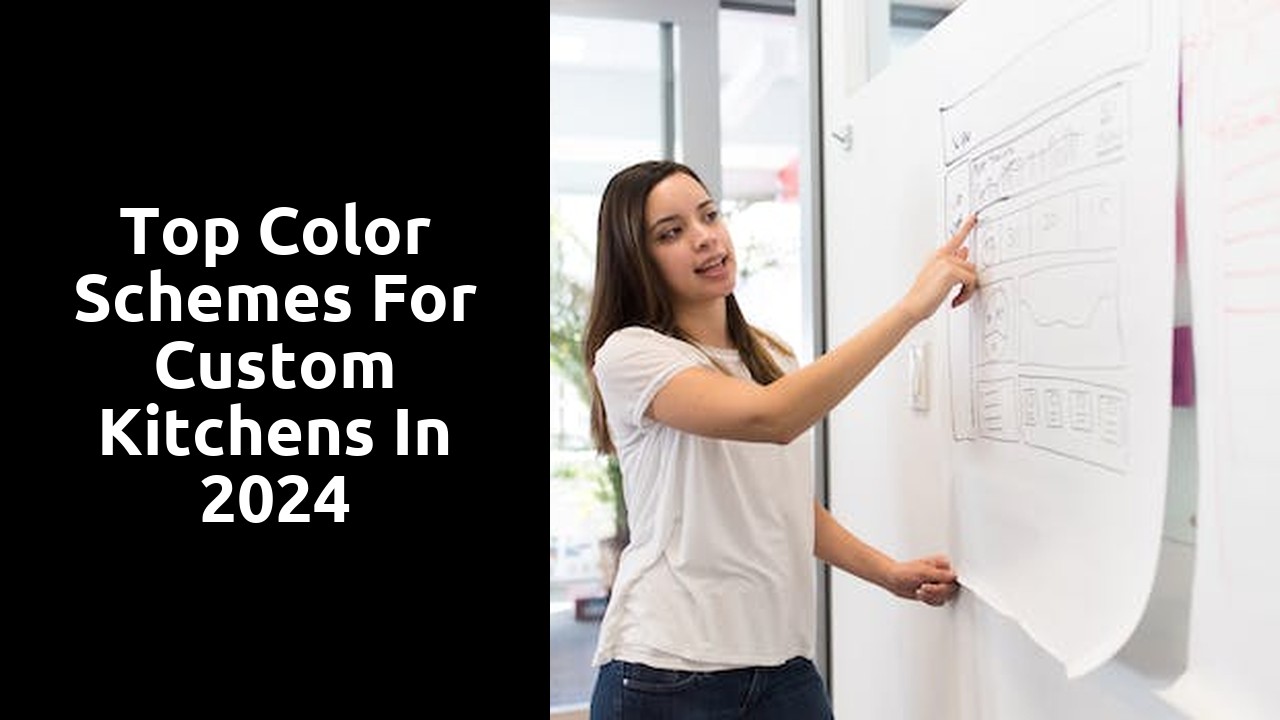 Top Color Schemes for Custom Kitchens in 2024